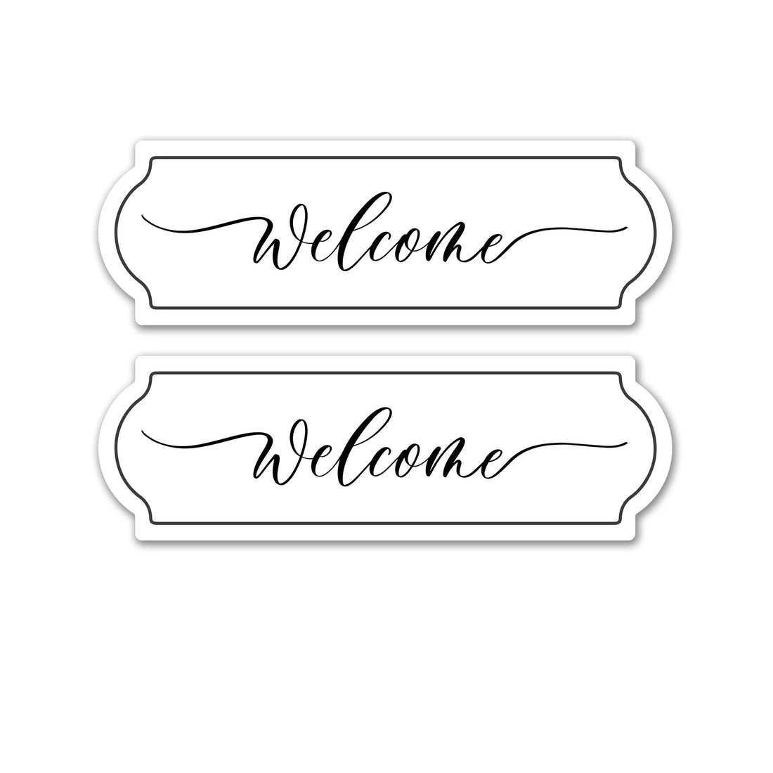 Decorations for Screen Windows & Doors (Set of 2) - Welcome