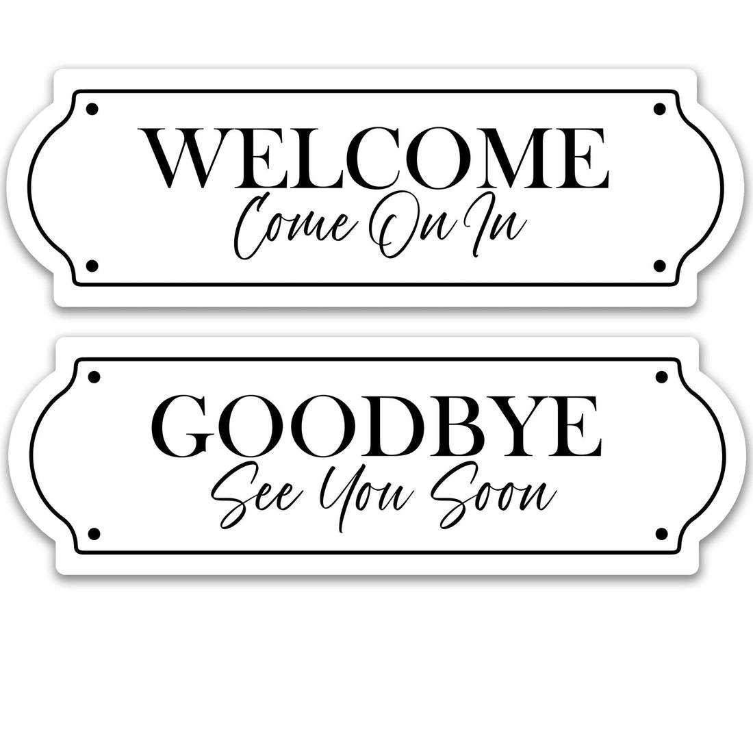 Modern Signs for Screen Doors That Make Your Home Look Better