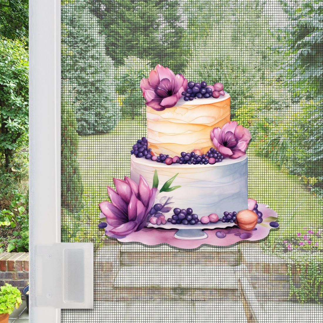 Add a Touch of Sweet Charm with Floral Cake Mesh Magnets for Screen Windows & Doors