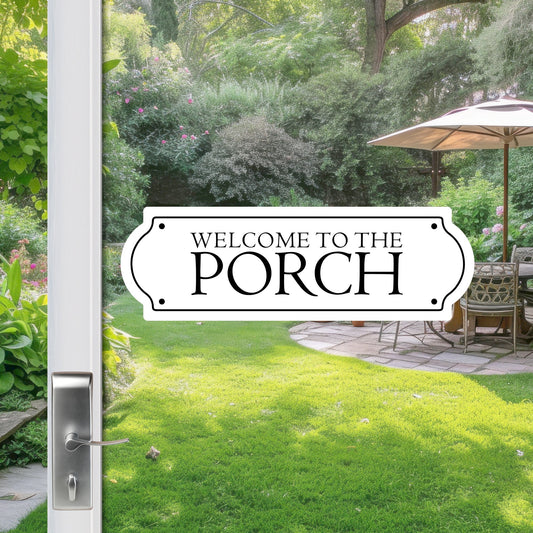 Seasonal Porch Sign for Screen Door to Brighten Your Home Exterior
