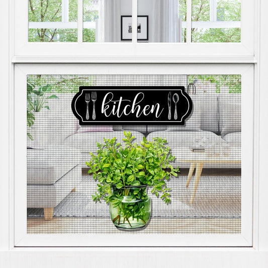 Kitchen + Small Green Plant Magnet