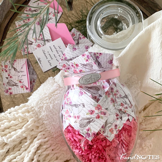 Jar of Love for Daughters - Birds & Flowers