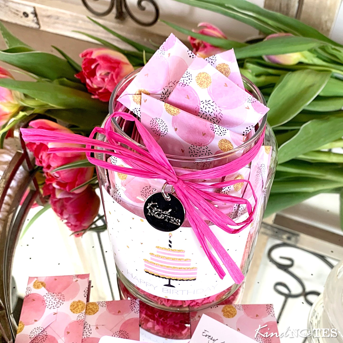 Jar of Birthday Wishes - Birthday Cake