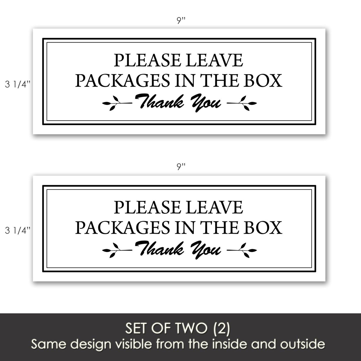 Acrylic Screen Door Magnets (Not for Retractable/Glass) - (Small) Packages in Box White