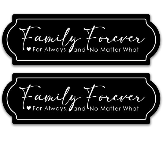 CLEARANCE Acrylic Screen Door Magnets (Not for Retractable/Glass) - Family Forever