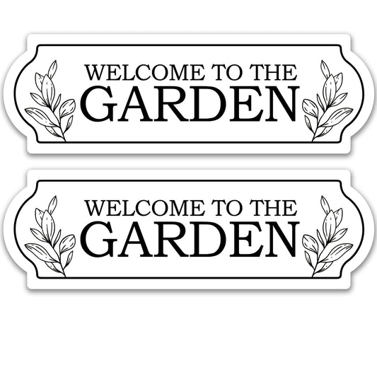 Acrylic Screen Door Magnets (Not for Retractable/Glass) - Garden