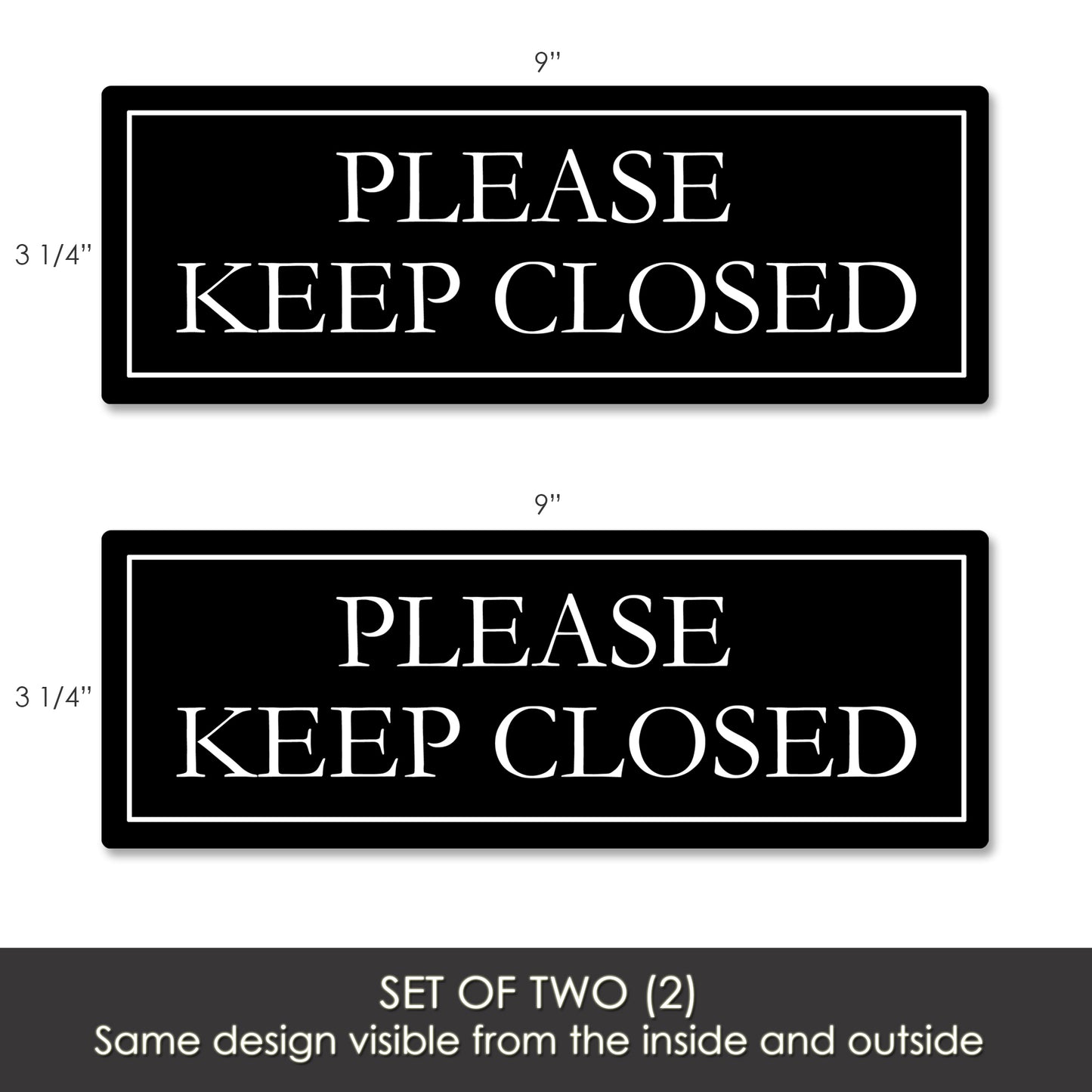 Flexible Screen Door Magnets (Set of 2) - Keep Closed