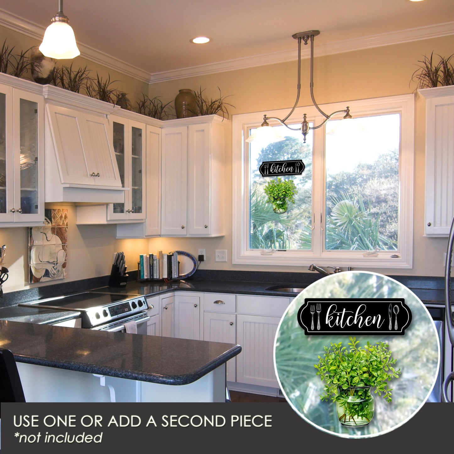 CLEARANCE Acrylic Screen Door Magnets (Not for Retractable/Glass) - Kitchen Utensils