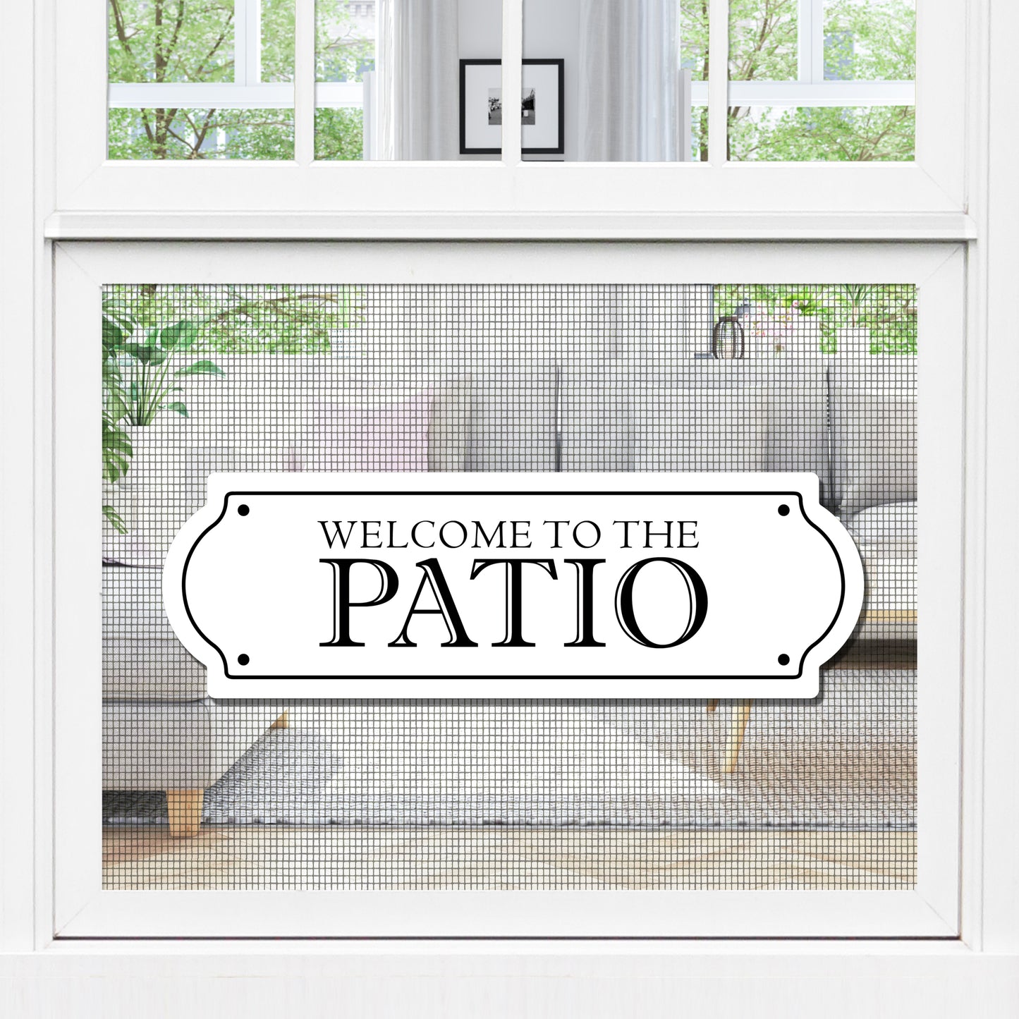 Acrylic Screen Door Magnets (Not for Retractable/Glass) - Patio