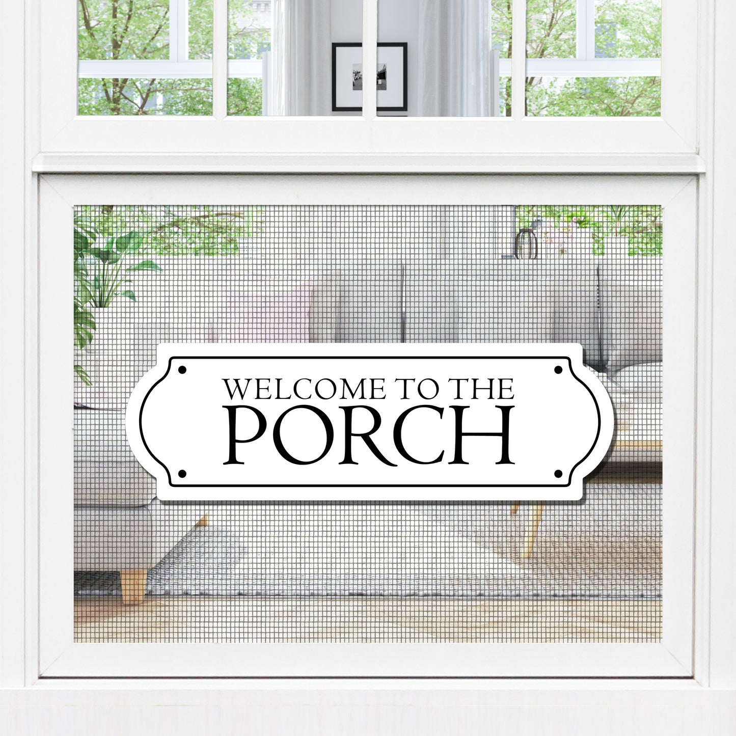 Acrylic Screen Door Magnets (Not for Retractable/Glass) - Porch