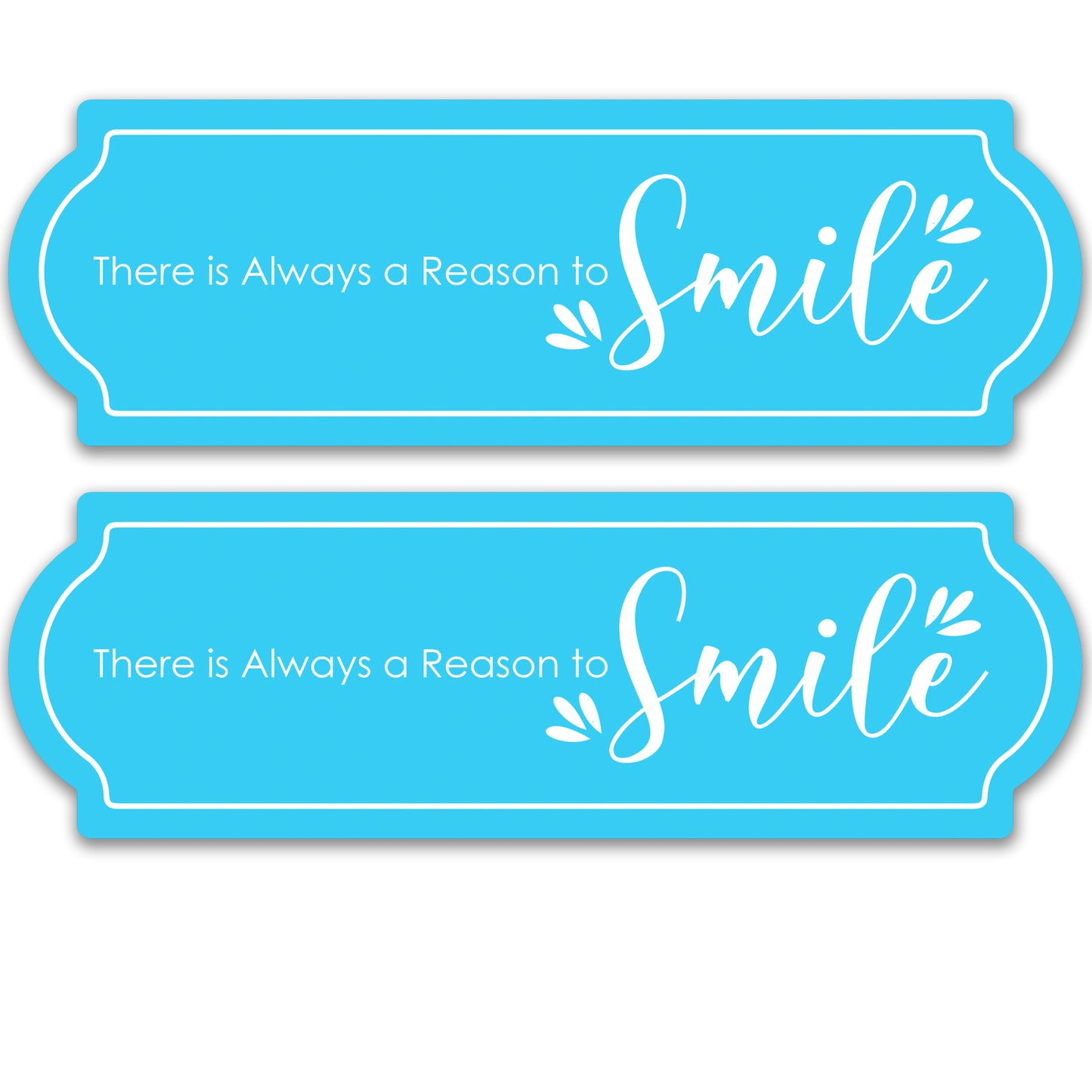 CLEARANCE Acrylic Screen Door Magnets (Not for Retractable/Glass) - Smile