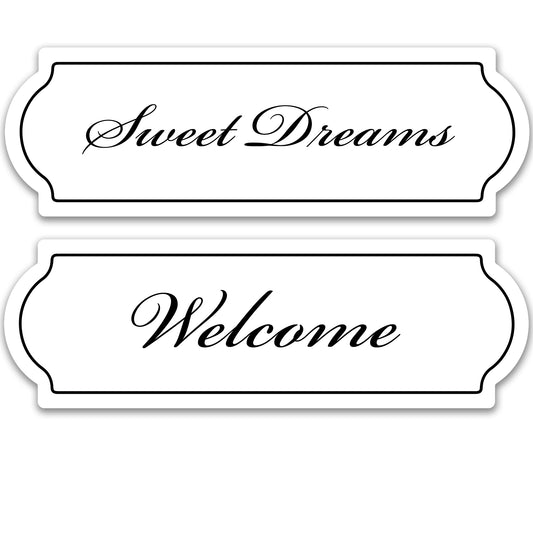 CLEARANCE Acrylic Screen Door Magnets (Not for Retractable/Glass) - Sweet Dreams
