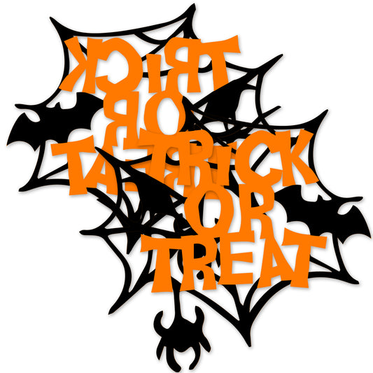 CLEARANCE Acrylic Screen Door Magnets (Not for Retractable/Glass) - Trick or Treat