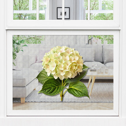 Transform Your Doors and Windows with Hydrangea Acrylic Décor