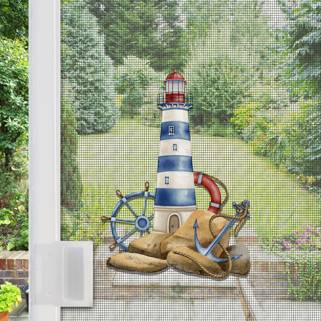 How Lighthouse Screen Windows & Doors Decor Adds Coastal Elegance
