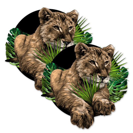 Decorate Screen Windows & Doors with a Lion Cub Sign Magnet