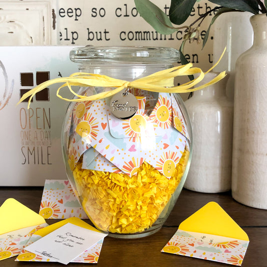 Jar of Positive Thoughts - Fun in the Sun