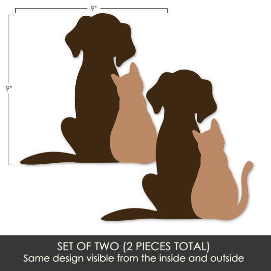Flexible Screen Door Magnets (Not for Retractable/Glass) - Animal Lover