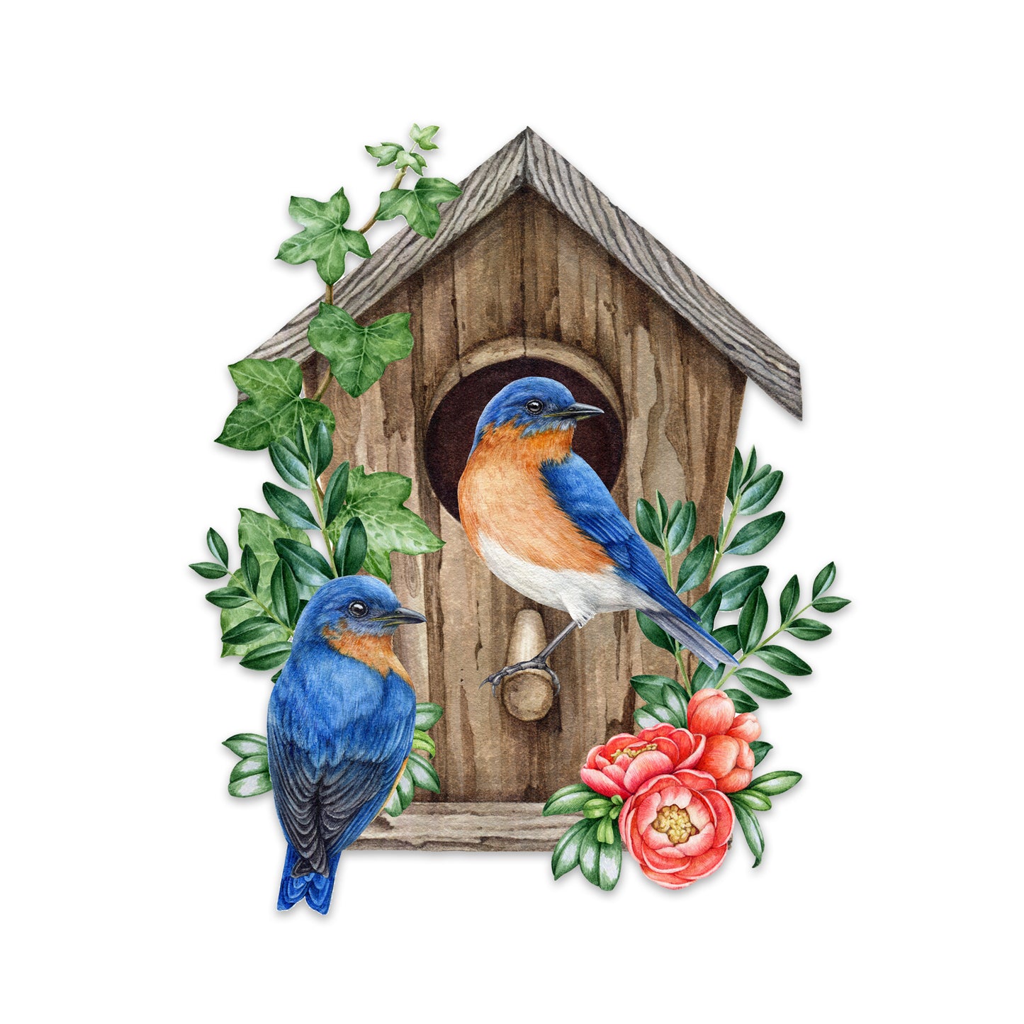 Decorations for Screen Windows & Doors (Set of 2) - Birdhouse