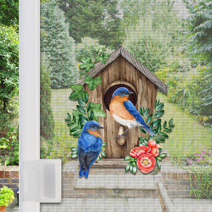 Decorations for Screen Windows & Doors (Set of 2) - Birdhouse