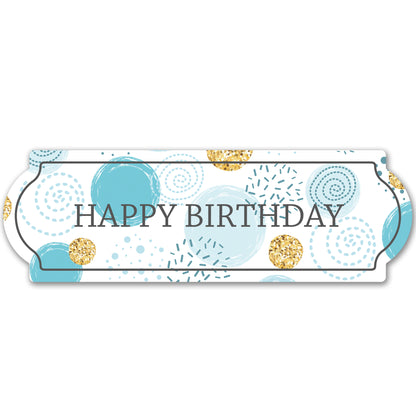 Decorations for Screen Windows & Doors (Set of 2) - Birthday Blue