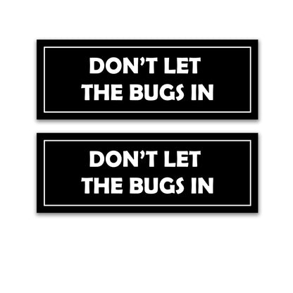 Decorations for Screen Windows & Doors (Set of 2) - (Small) Bugs