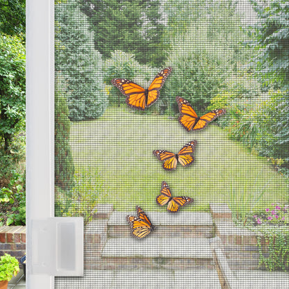 Flexible Screen Door Magnets (Not for Retractable/Glass) - MINI Butterflies Set