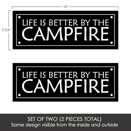 Flexible Screen Door Magnets (Not for Retractable/Glass) - Campfire