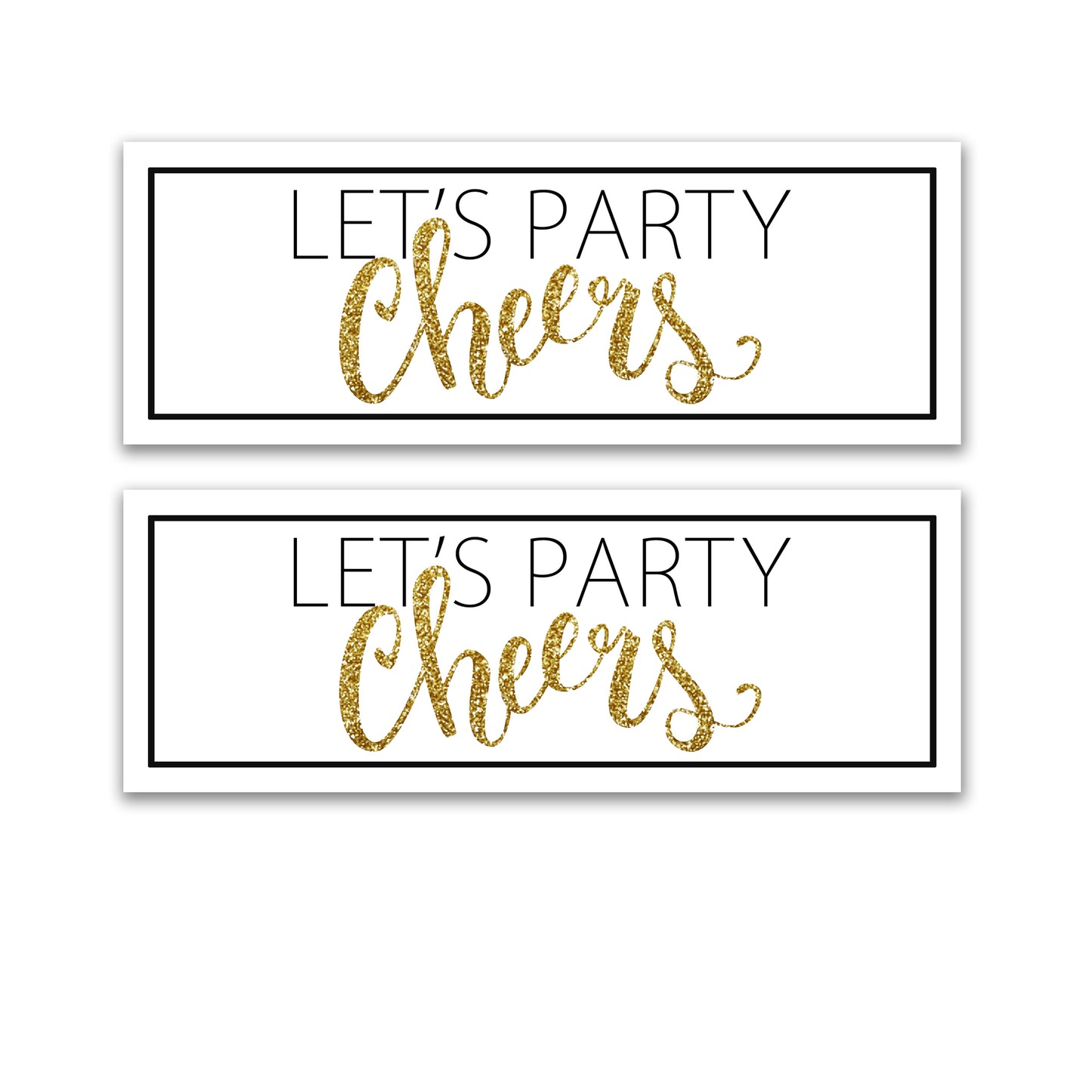 Decorations for Screen Windows & Doors (Set of 2) - Let's Party Cheers