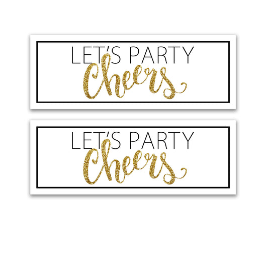 Decorations for Screen Windows & Doors (Set of 2) - Let's Party Cheers