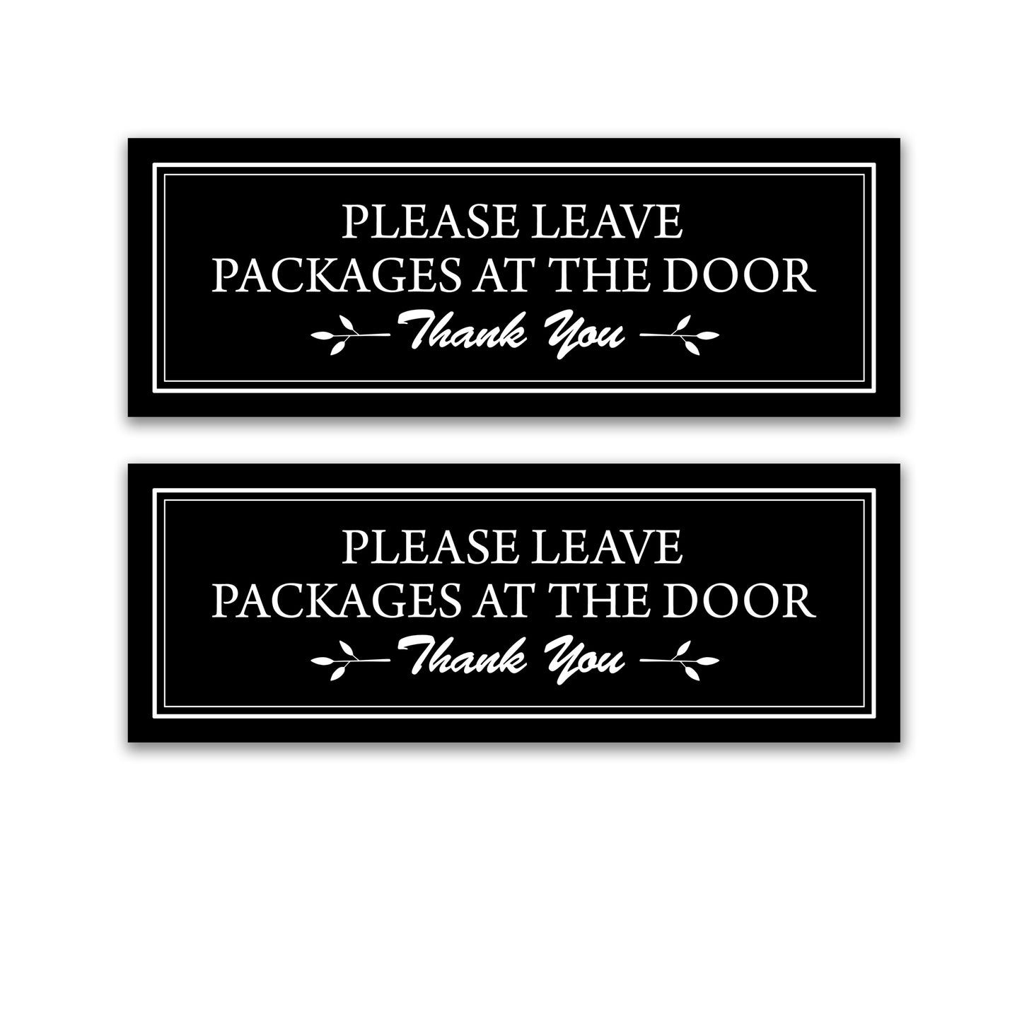 Decorations for Screen Windows & Doors (Set of 2) - (Small) Packages at Door