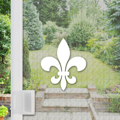 Flexible Screen Door Magnets (Not for Retractable/Glass) - Fleur De Lis