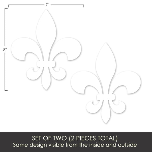 Flexible Screen Door Magnets (Not for Retractable/Glass) - Fleur De Lis
