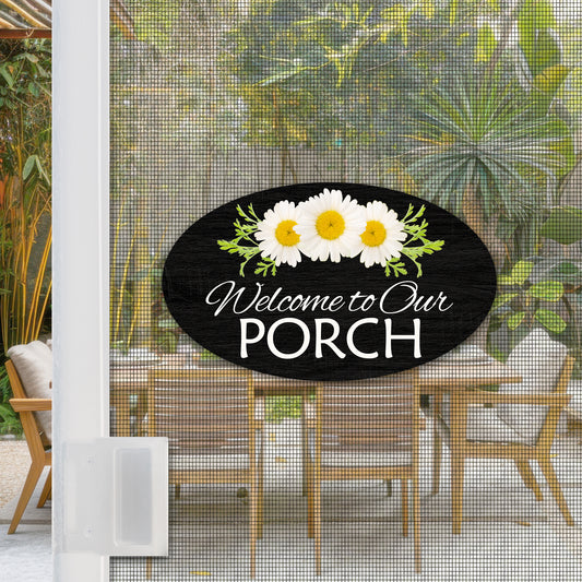 PRE-ORDER Flexible Screen Door Magnets (Set of 2) - Porch Daisies