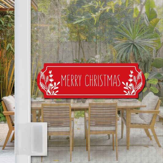Flexible Screen Door Magnets (Set of 2) - Christmas