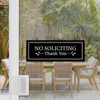 Flexible Screen Door Magnets (Set of 2) - Soliciting