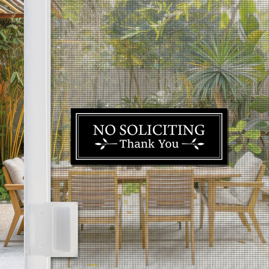 Flexible Screen Door Magnets (Set of 2) - Soliciting