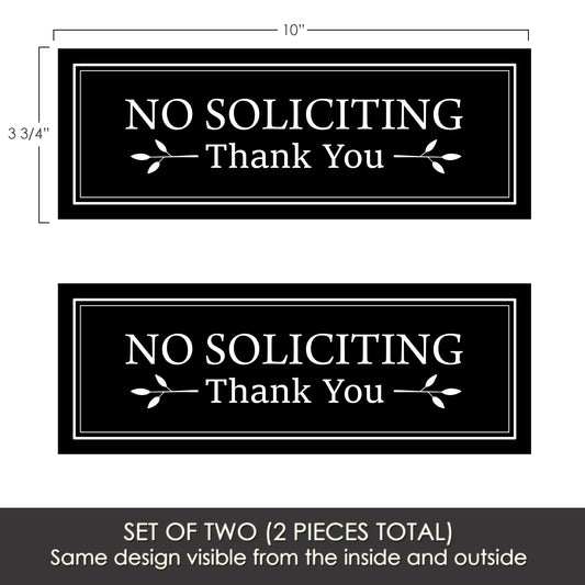 Flexible Screen Door Magnets (Not for Retractable/Glass) - Soliciting