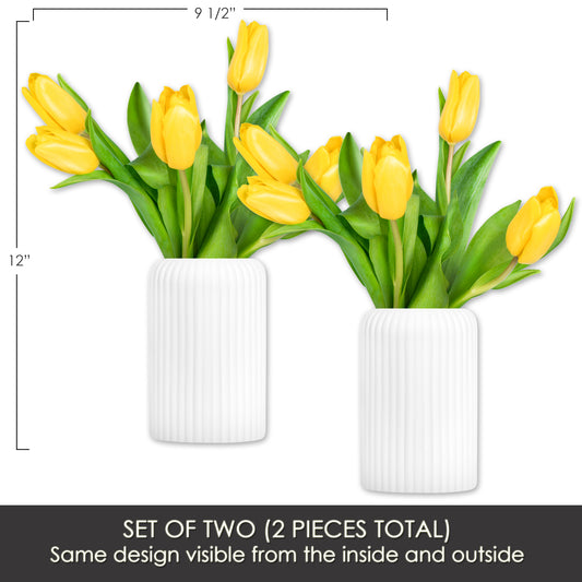 Flexible Screen Door Magnets (Not for Retractable/Glass) - Tulips