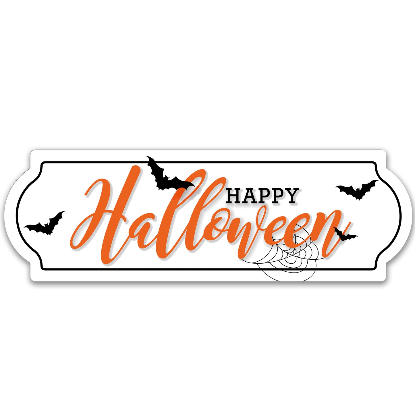 Decorations for Screen Windows & Doors (Set of 2) - Happy Halloween