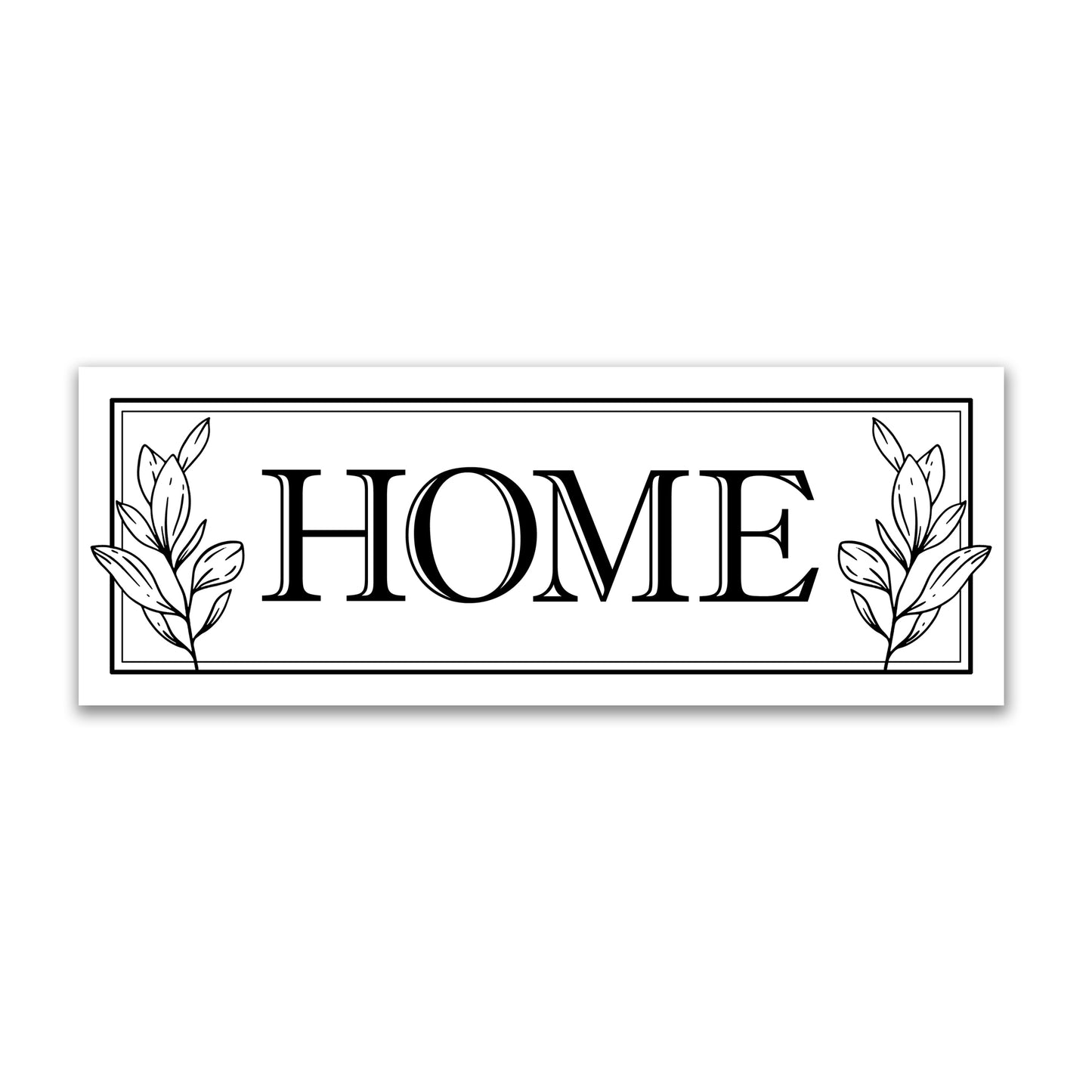 Decorations for Screen Windows & Doors (Set of 2) - Home with Leaves