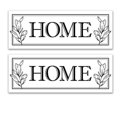 Decorations for Screen Windows & Doors (Set of 2) - Home with Leaves