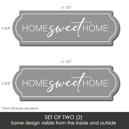 Decorations for Screen Windows & Doors (Set of 2) - Home Sweet Home