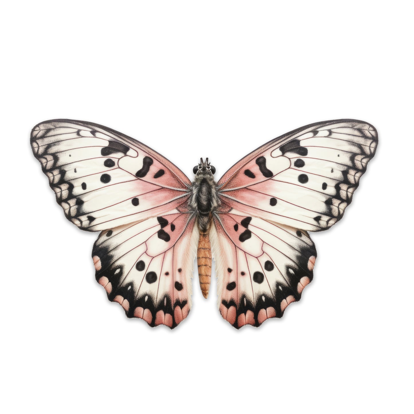 Decorations for Screen Windows & Doors (Set of 2) - Pink Butterfly