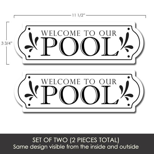 Flexible Screen Door Magnets (Not for Retractable/Glass) - Pool