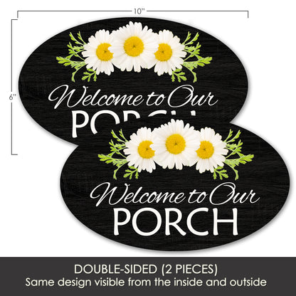 PRE-ORDER Flexible Screen Door Magnets (Set of 2) - Porch Daisies