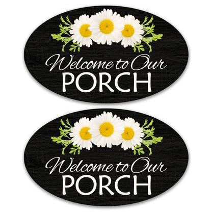 PRE-ORDER Acrylic Screen Magnets for Screen Doors & Windows (Set of 2) - Porch Daisies