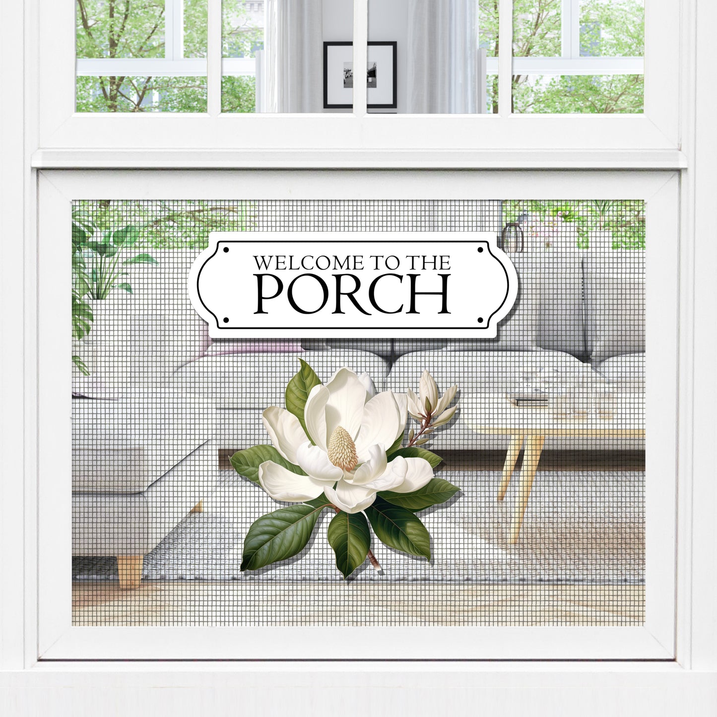 Decorations for Screen Windows & Doors (Set of 4) - Porch + Magnolia