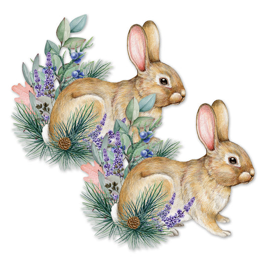 Decorations for Screen Windows & Doors (Set of 2) - Vintage Rabbit