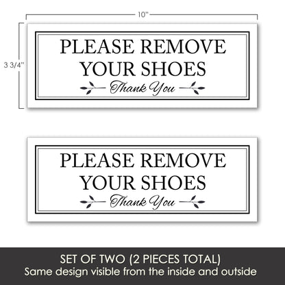Flexible Screen Door Magnets (Not for Retractable/Glass) - Shoes